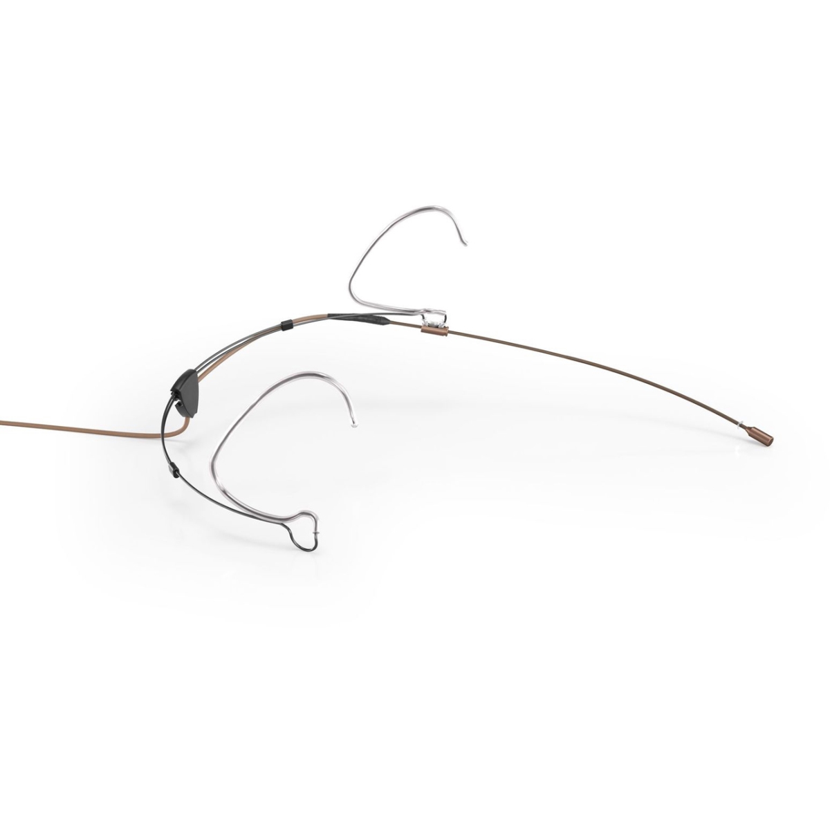 DPA-6066-OC-RC90 Core Omni Headset Microphone with Micro Lock, Brown