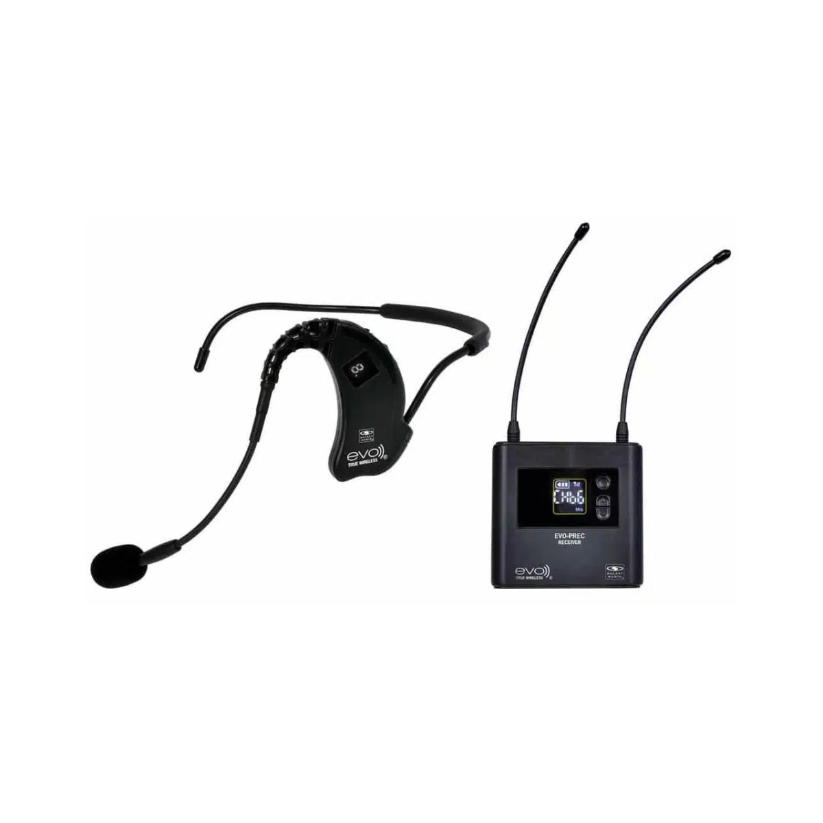 GXY-EVO-PE0D4 EVO True Wireless Headworn Microphone & EVO-PREC Receiver System - 550 to 564Mhz