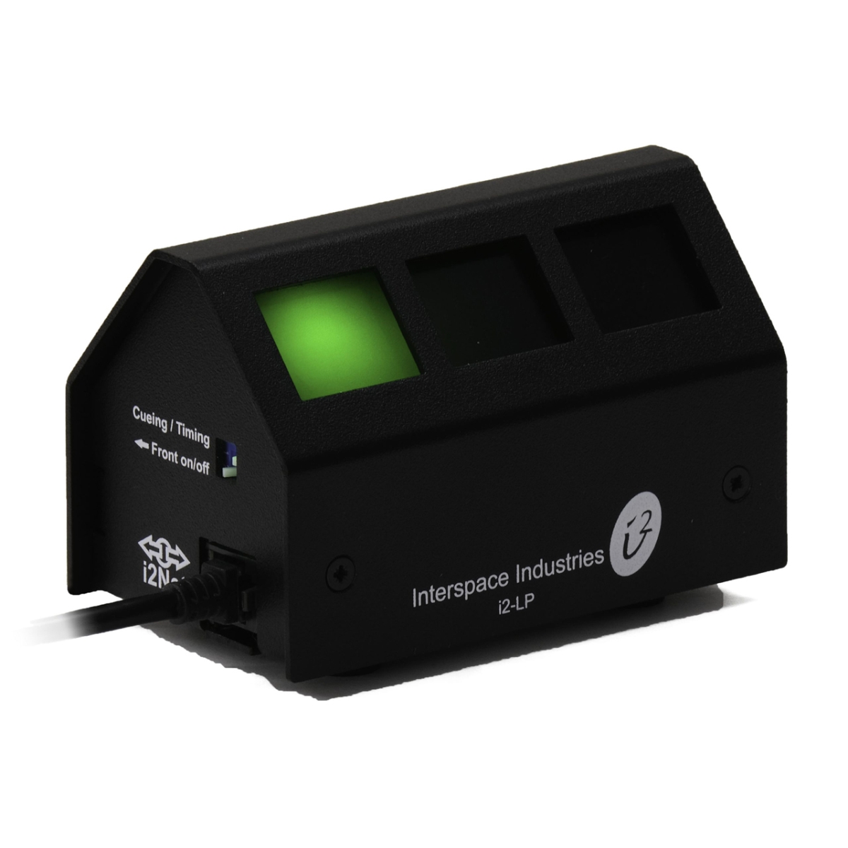 Interspace Industries INTI-I2LP Tri-Color Lamp with Front & Rear Windows for Display Cueing Systems - Yellow & Red - Green