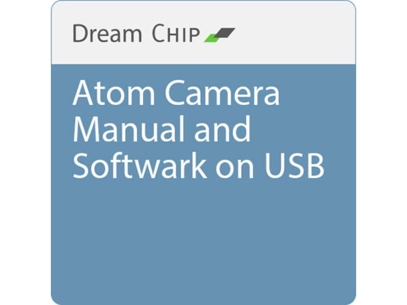 DC-293-00002 ATOM Camera Manual & Software on USB Chip Card