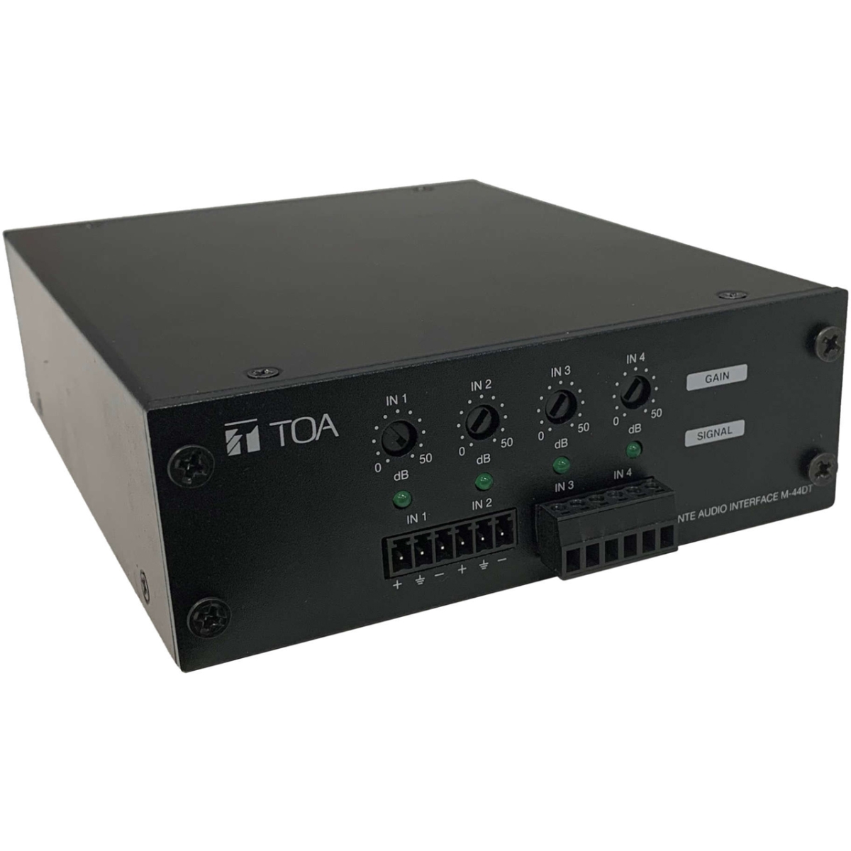 -M-44DT-AM Dante Audio Interface with 4 Input & 4 Output