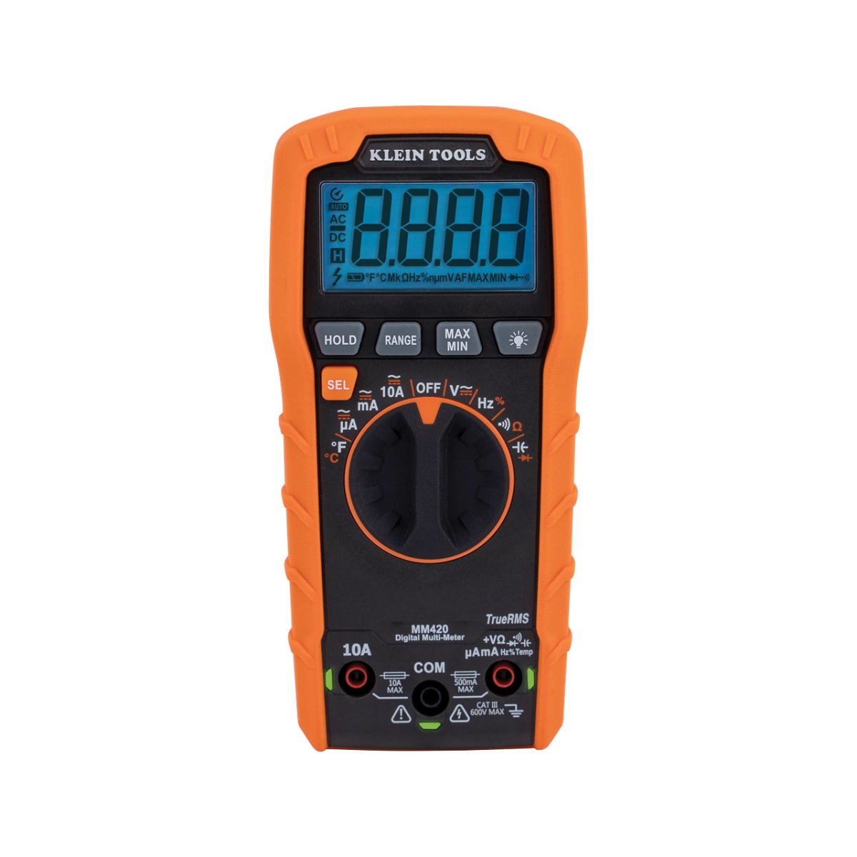 KLT-MM420 600V TRMS Auto-Ranging Digital Multimeter