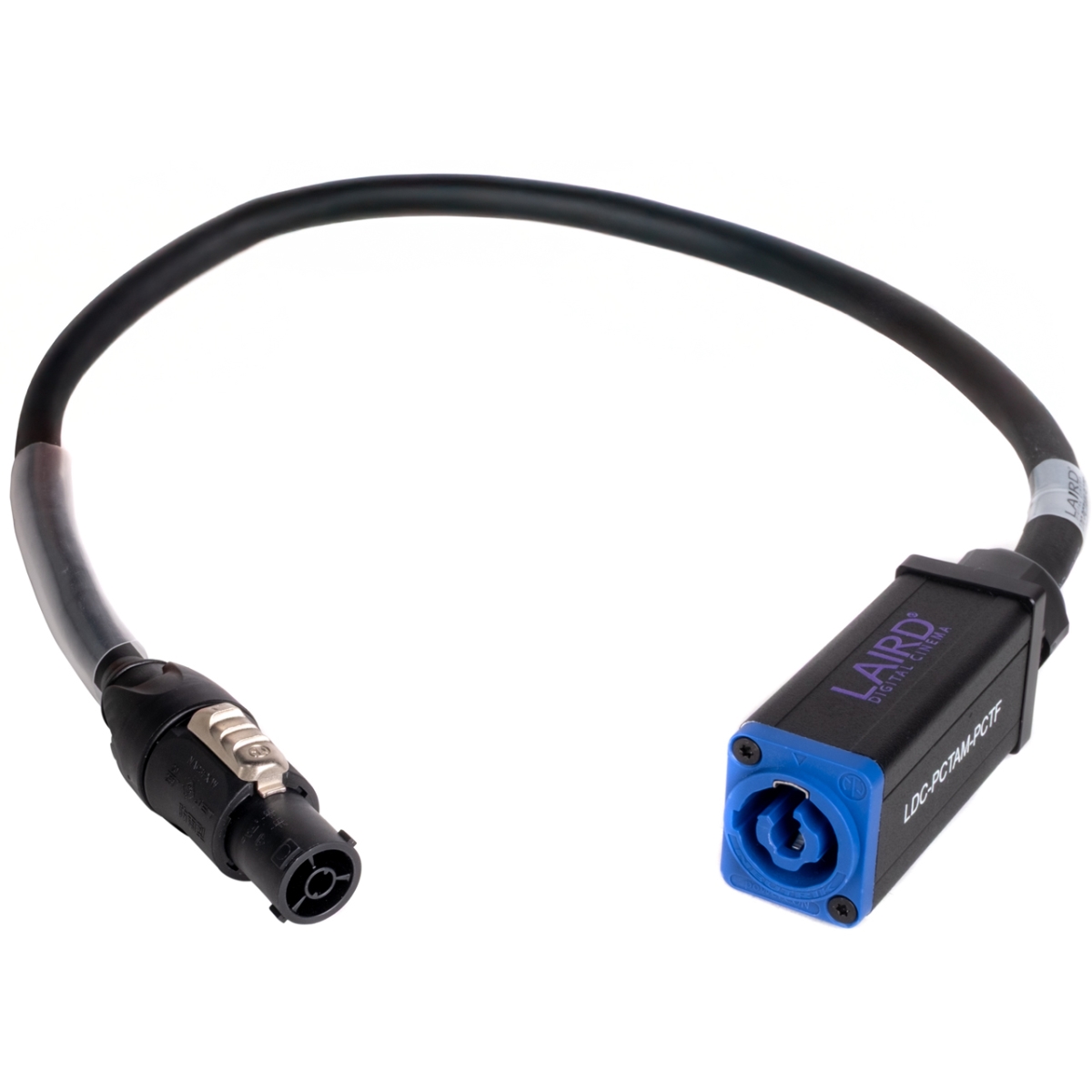 Picture of Laird Digital Cinema LDC-PCTAM-PCTF 2 ft. Neutrik Type A NAC3MPXXA to PowerCon TRUE1 TOP Female AC Power Adapter