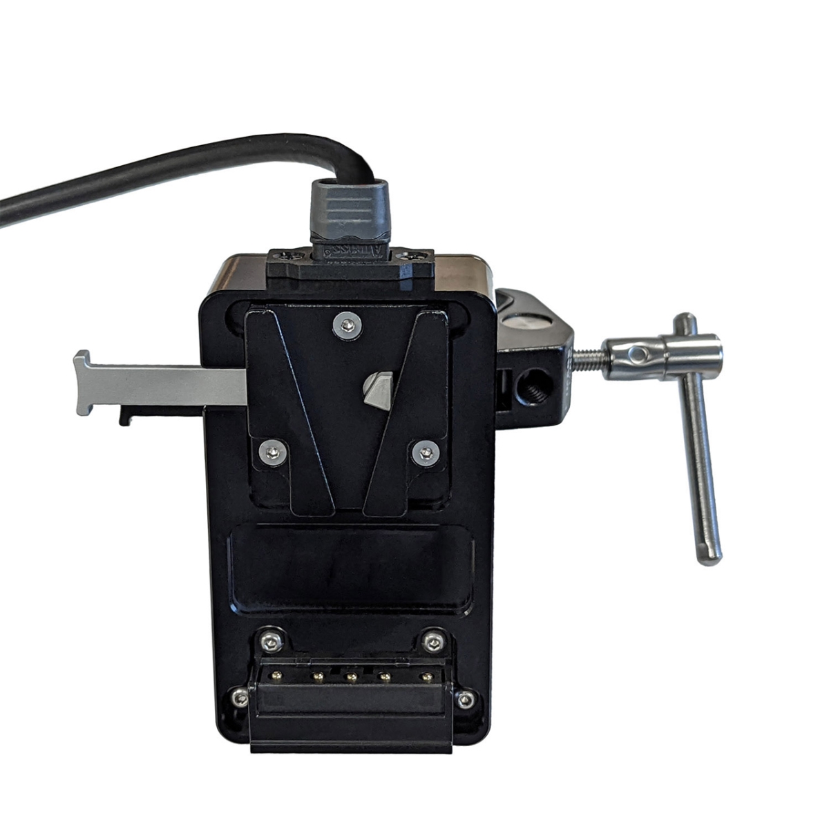 Picture of Ningbo Eimage Studio Equipment IKAN-260AC-03 V-Mount Battery Clamp Plate Kit for E-Image Motorized Pedestals - 26V Batteries