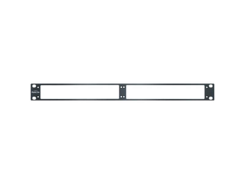 Picture of PureLink PLK-VIPT300DRAC2 TAA PureStream 1RU Rack Plate for 2 VIP-T300-D - Black