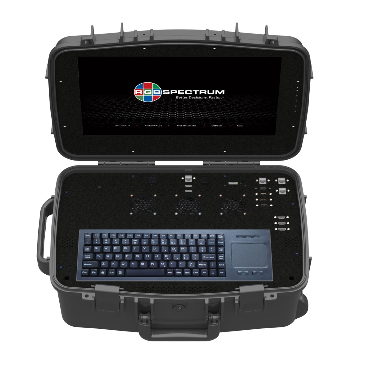 Picture of RGB Spectrum RGB-ZIO-FWK-1002 Zio Fly Away Kit with Telit Gateway & Supervise IPX for Mobile Command Center