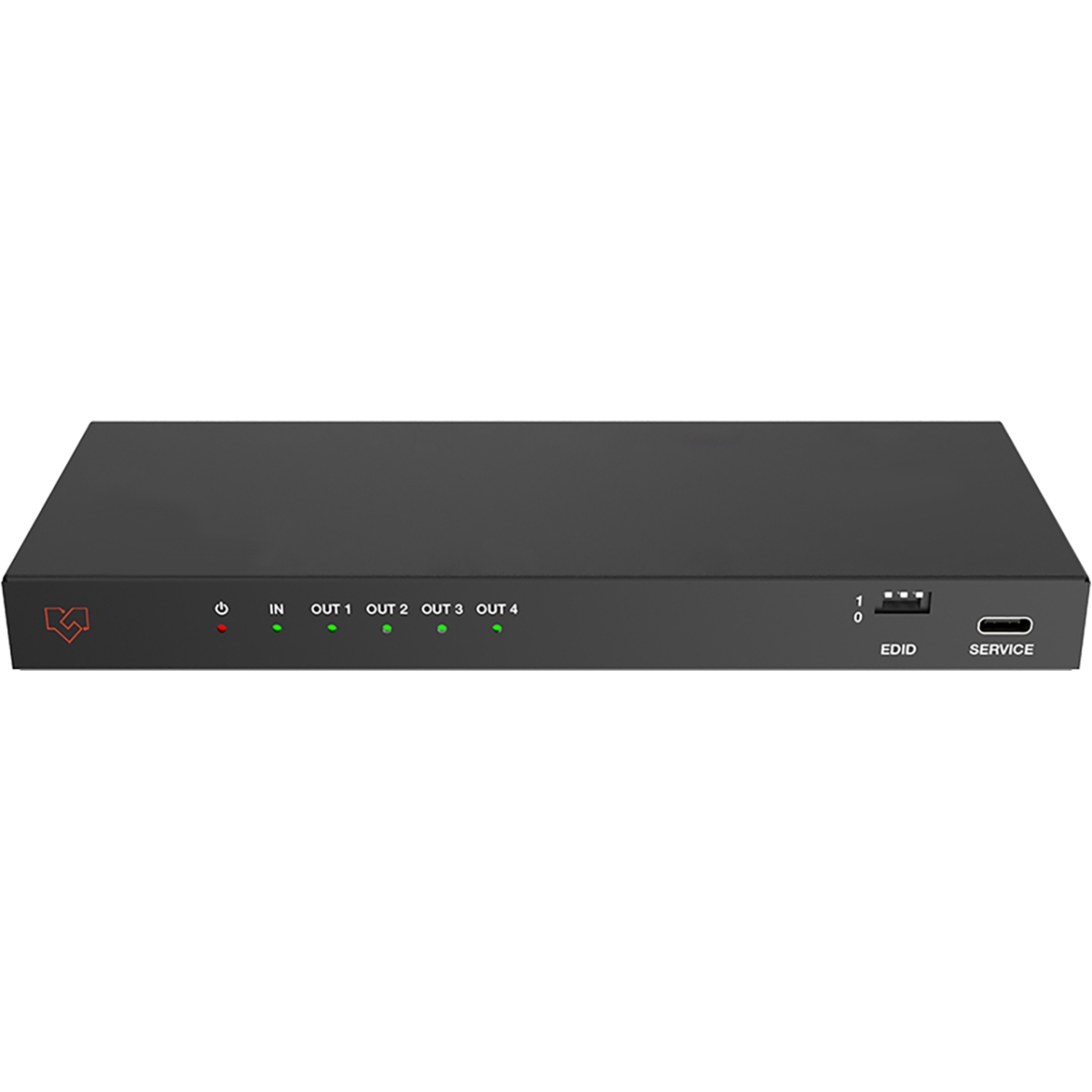 Picture of VigilLink VGL-VLSP-14H21S 1x4 HDMI 2.1 48Gbps 8K Distribution Amplifier with HDMI 2.1 & HDCP 2.3 Compliant