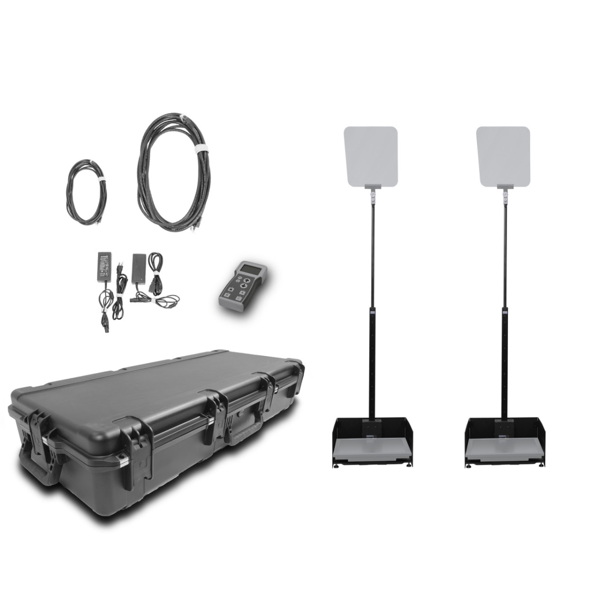 PRPPROSPAUTO24V2 24 in. Model AutoStepper V2 Presidential Teleprompter Upgrade Kit