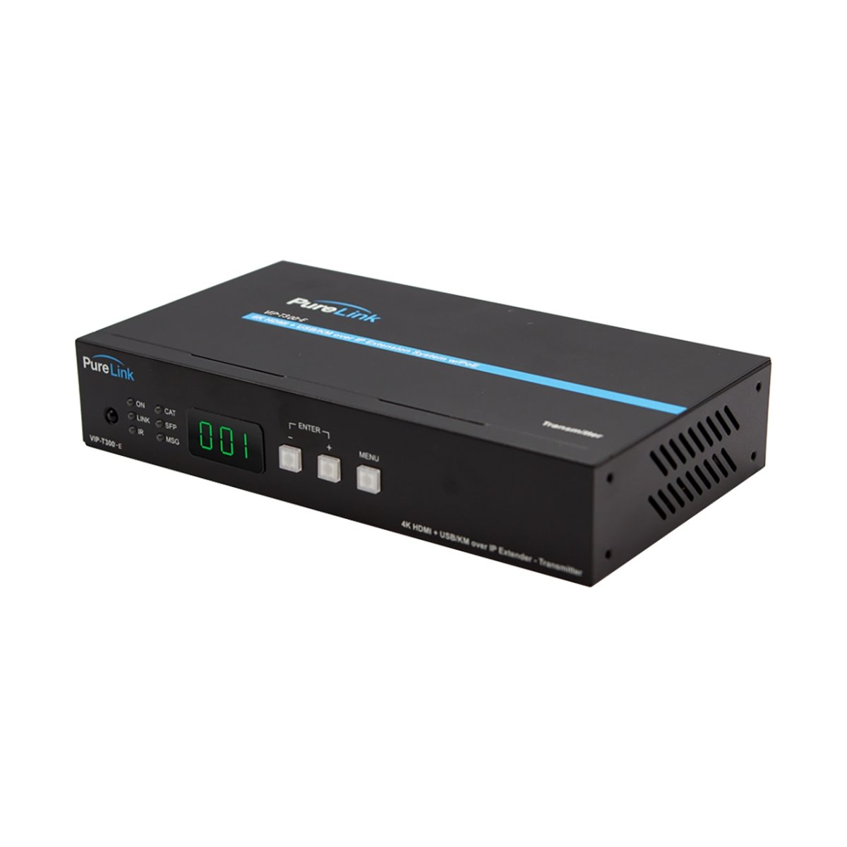 Picture of PureLink PLK-VIP-T300-E Ultra-Low Latency 4K HDMI & USB KM Over IP Encoder - TAA Compliant