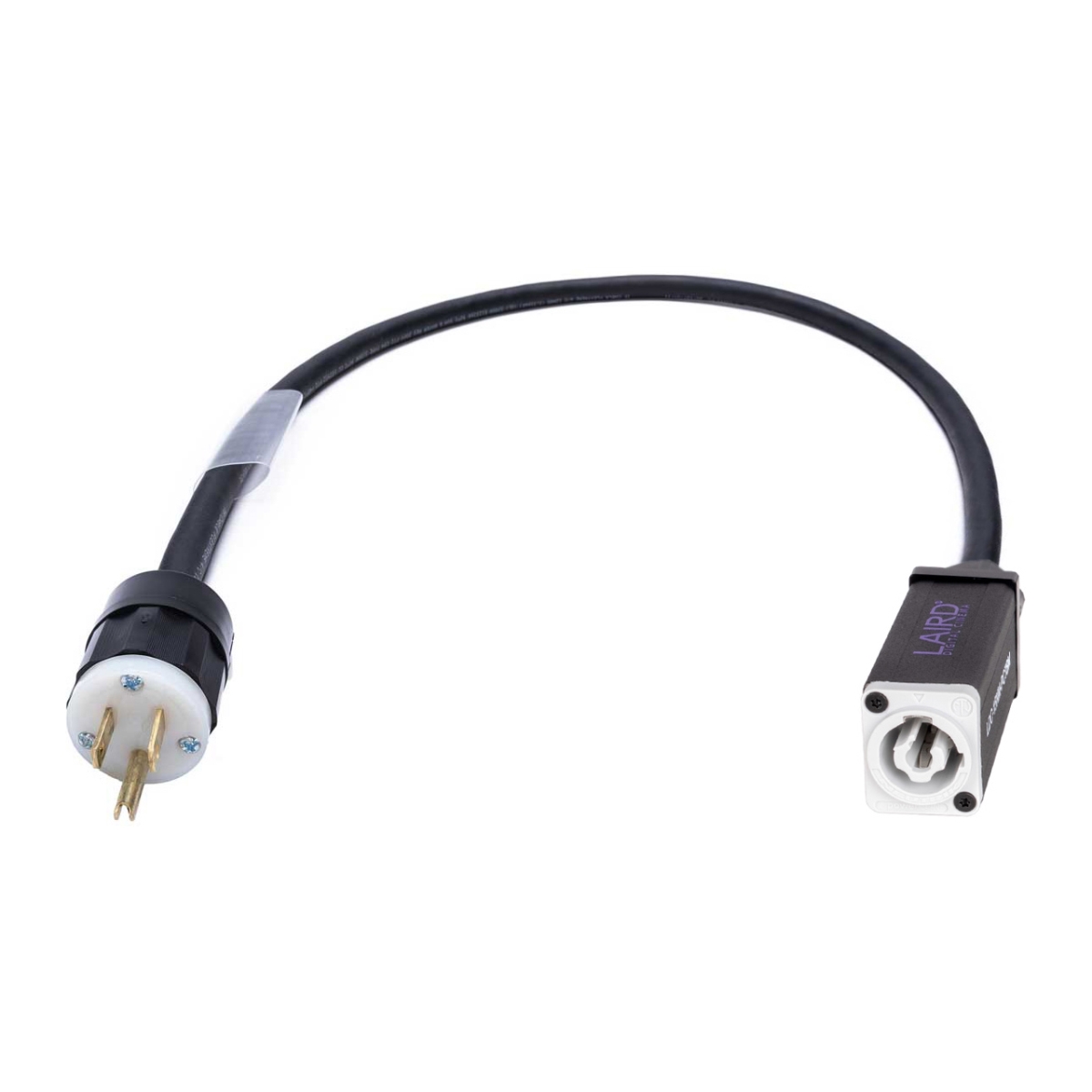 Picture of Laird Digital Cinema LDC-15NM-PCTBM 2 ft. 15A NEMA Male to PowerCon Type B NAC3MPXXB AC Power Adapter
