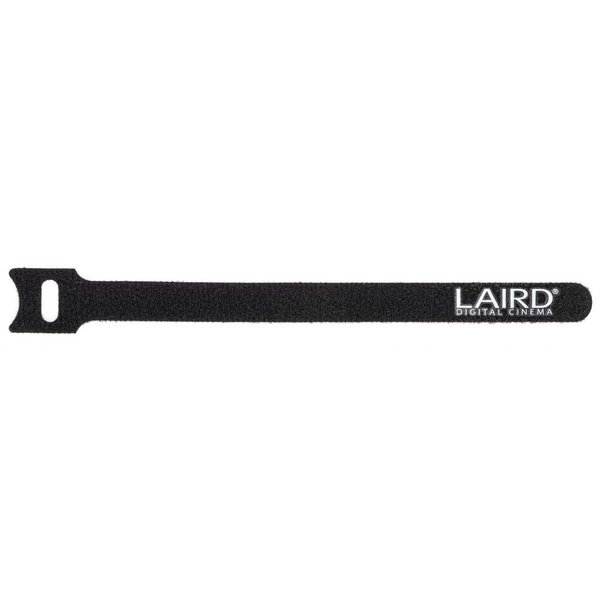 LDC-HKNLP-250PK 12 x 180 mm Hook & Loop Cable Wrap with Black & White Logo - Pack of 250
