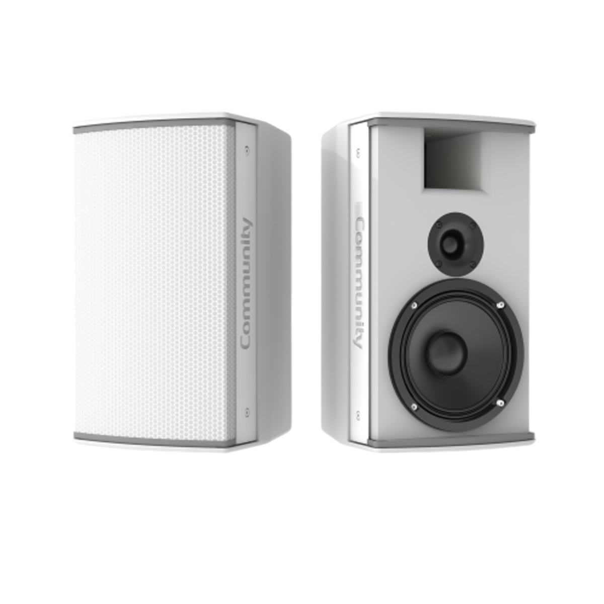 Picture of Biamp Systems CMTY-IC6-108296W 8 in. 8 Ohm High Output 2-Way Indoor Speaker - White