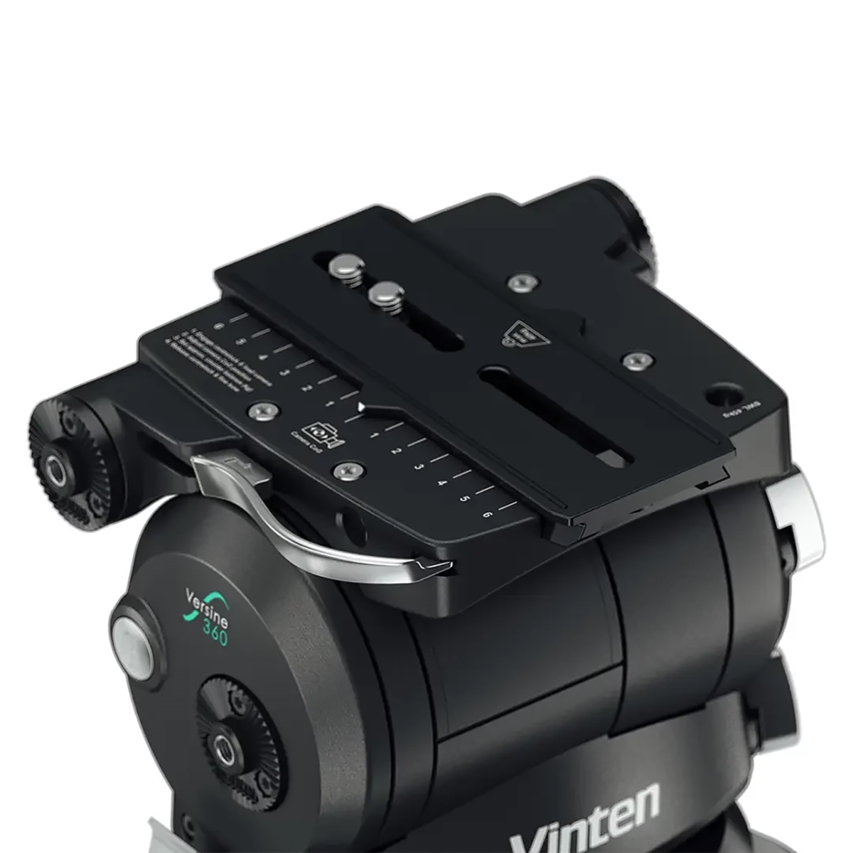 Picture of Vinten Camera Supports VIN-V4177-0001 Fluid Head with Multi-Standard Base