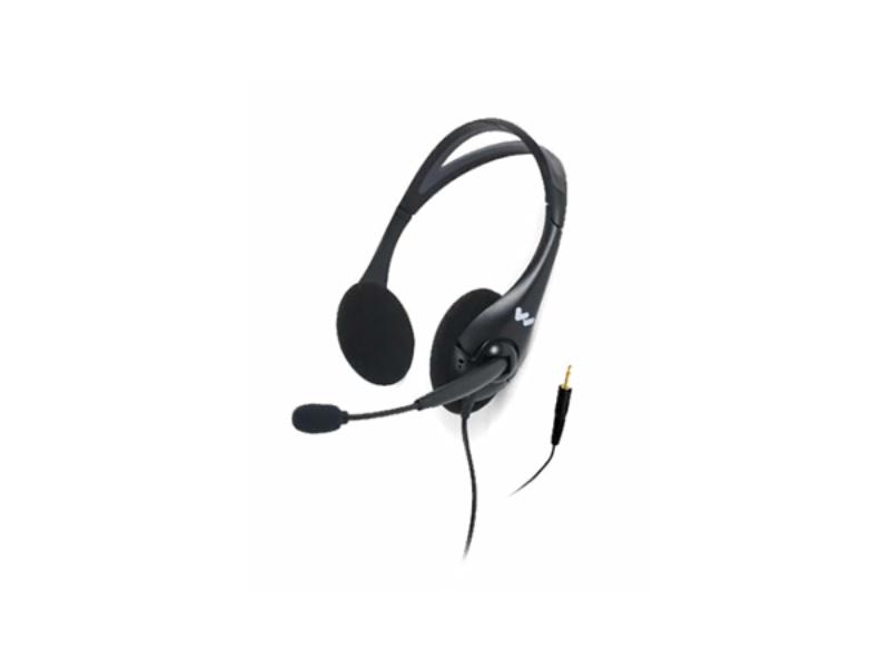 Picture of Williams AV WLS-MIC-145 Dual Headset Microphone with TRRS 3.5 mm Plug for Digi-Wave 400 Transceiver