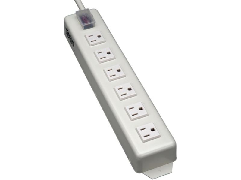 Picture of Tripp Lite TRL-TLM615NC 6-Outlet Power It Strip with 15 ft. Cord 5-15P Metal Housing