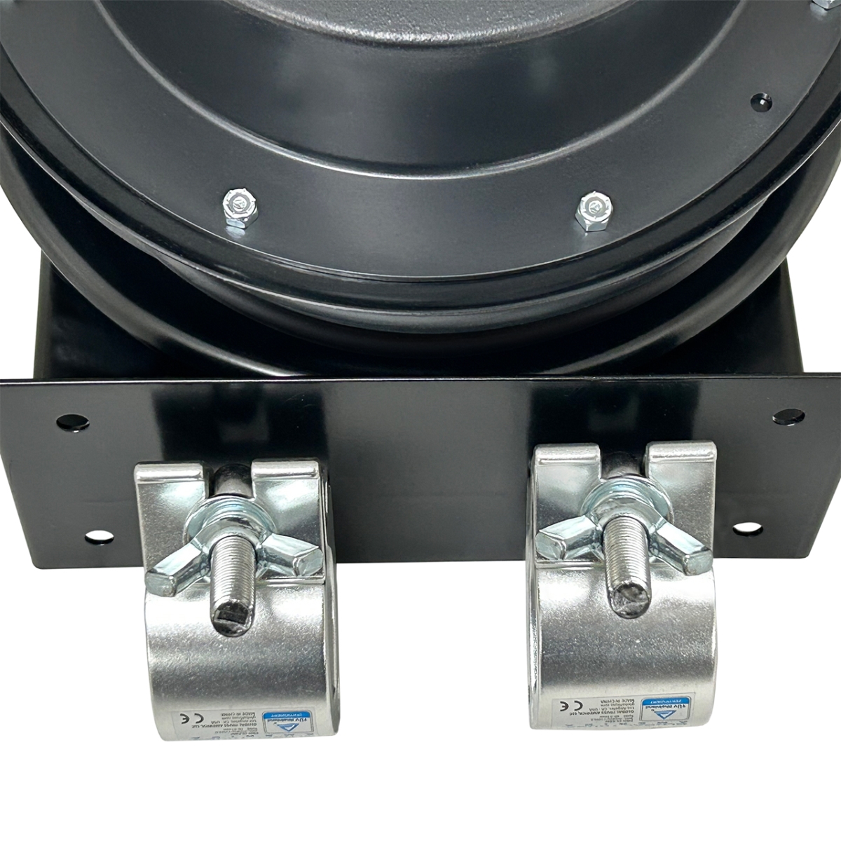 SN-BRK-12-PC2 2 in. Pre-Attached Pipe Clamps for Performance Series Reel Secure Overhead Mounting