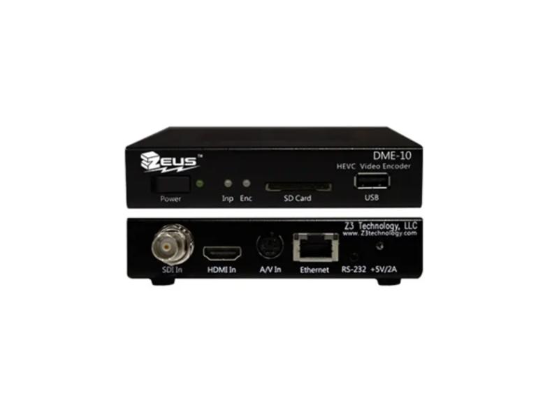Picture of Z3 Technology Z3-DME-10 Zeus DME-10 1080P60 3G-SDI Compact Video Encoder - H.264-H.265