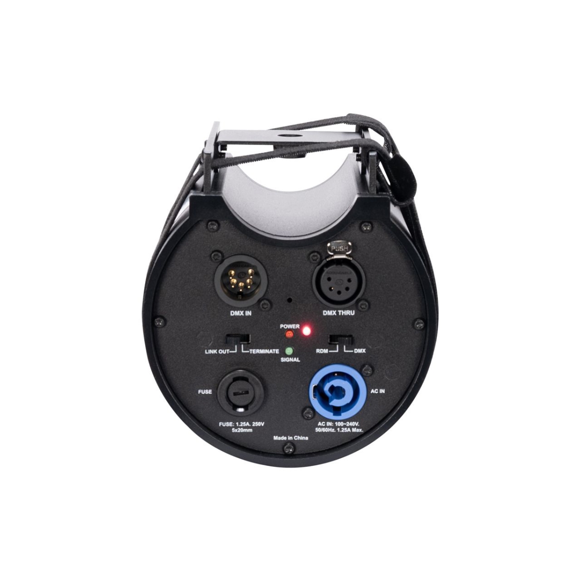 AMDJ-DAT600 Data Distro 6-Way DMX & RDM Data Splitter - 1x 5-Pin Input & 1x 5-Pin Thru & 6x 5-Pin Outputs