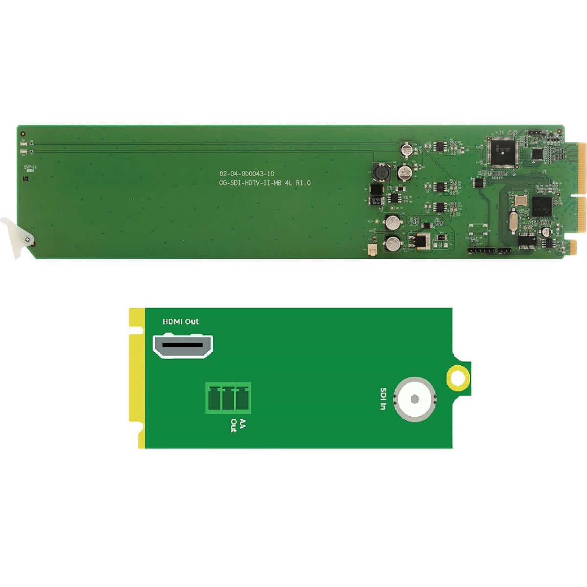 OGSDIHDTVUHDS1 SDI to HDMI Converter with Rear Module Set - Auto Detects 3G SDI & HD SDI or SD SDI