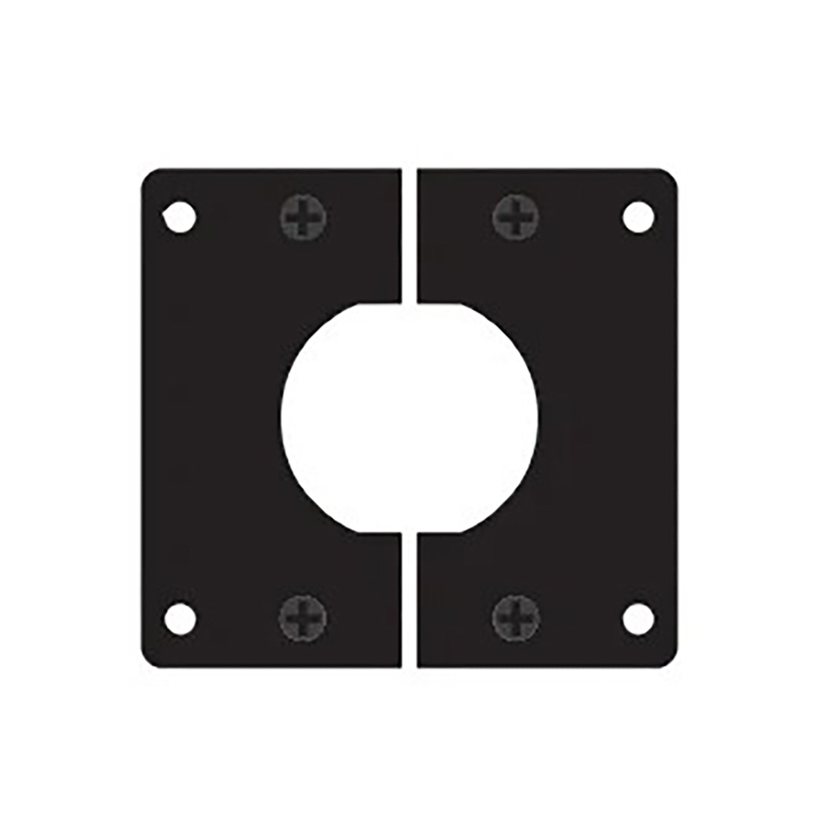 AVP-MB6SP-DF02 Modular Bulkhead Split Plate for LEMO PEW & PEW.3K.93C