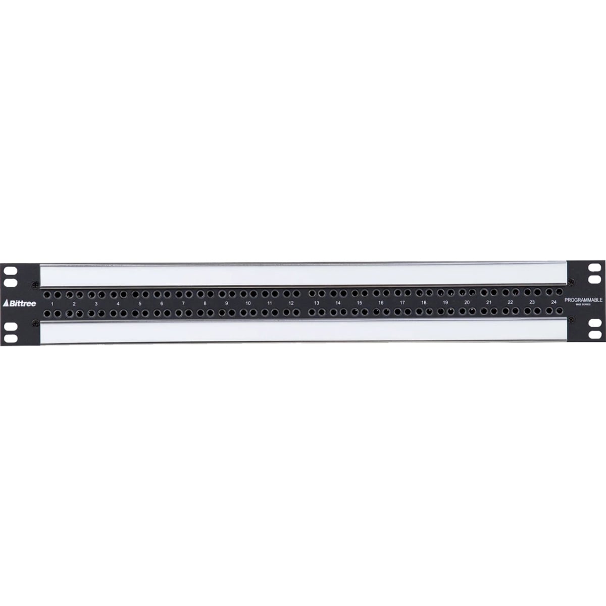B96DCHNIBHE3RA S2OU12B 1.5 RU TT Bantam Audio Patchbay with E3 Elco Rear & Internally Selectable TRS Audio