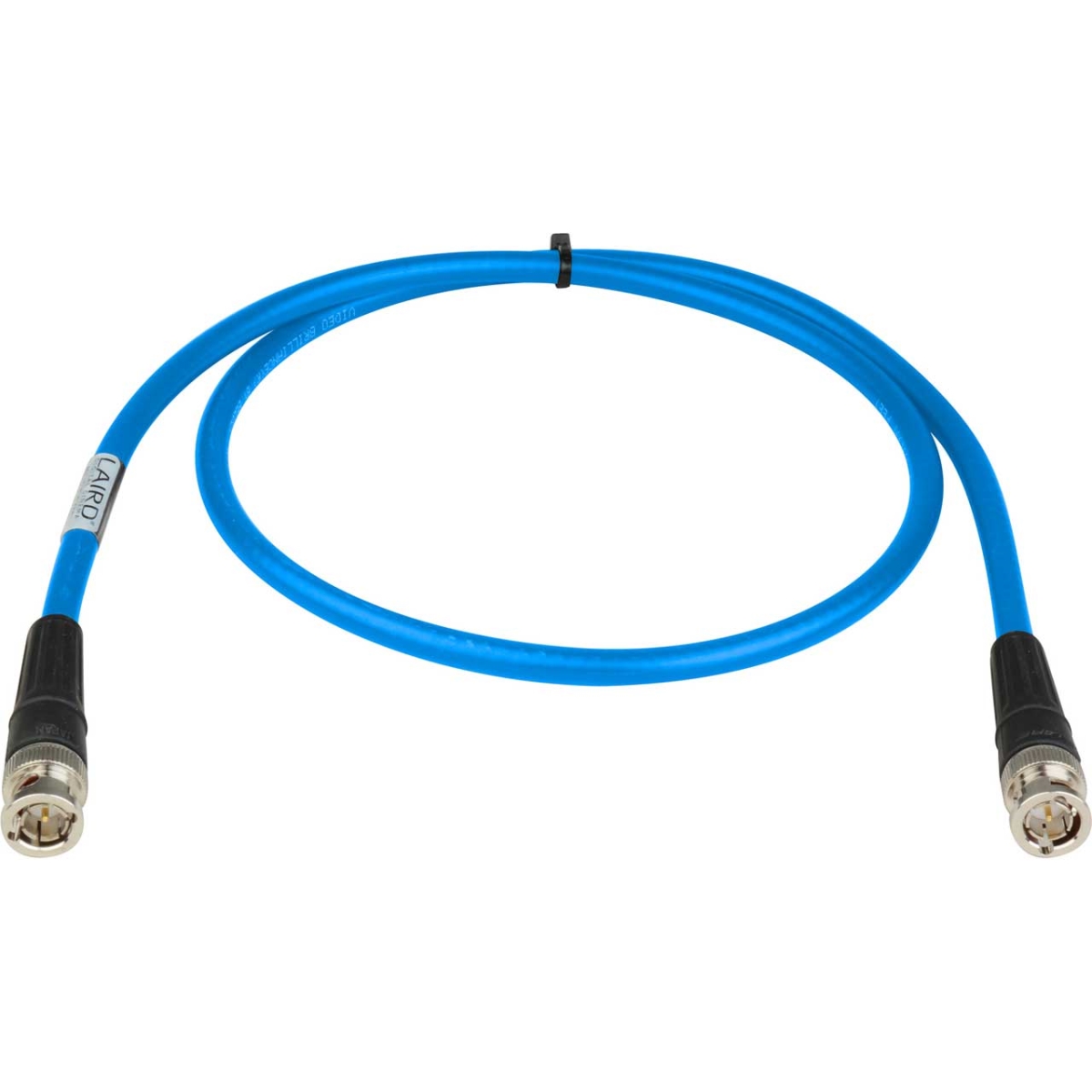 4694R-B-B-LB-025 RG6 12G-SDI & 4K UHD Single Link BNC Cable - Light Blue