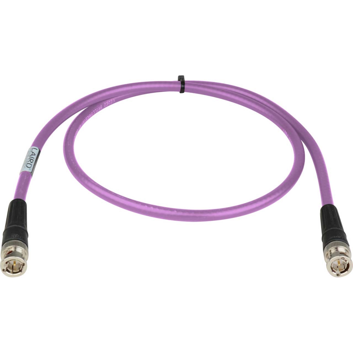 4694R-B-B-VT-025 RG6 12G-SDI & 4K UHD Single Link BNC Cable - Violet