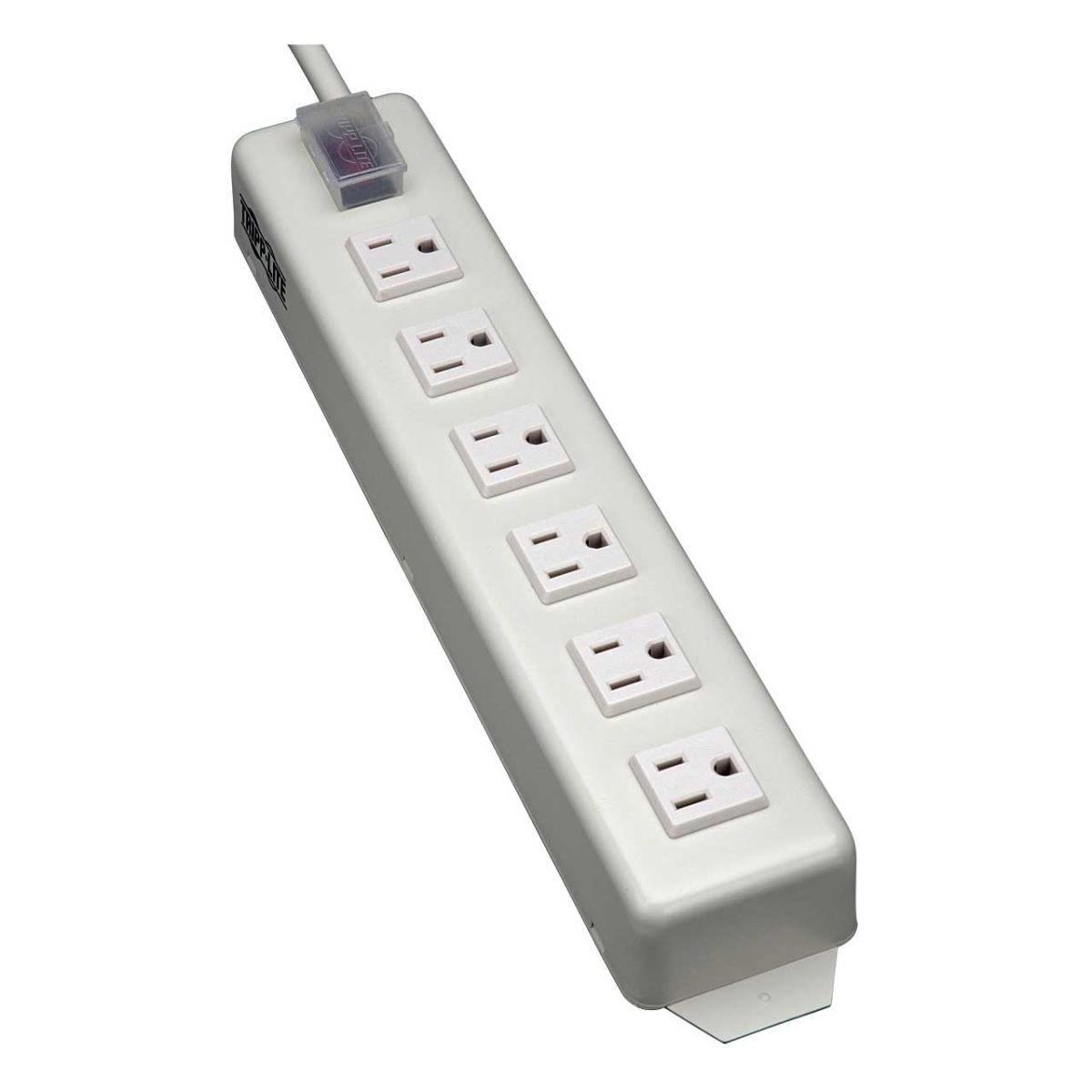 Tripp Lite TRL-TLM615NCRA Power It Power Strip with 6 Right Angle Outlets 15 ft. Cord Transparent Switch Cover