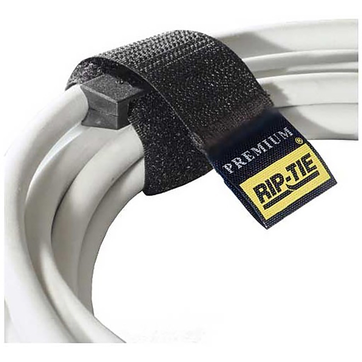RIP-RLH-215100BK 1 x 21.5 in. Rip-Lock Cable Wrap - Black - Pack of 100