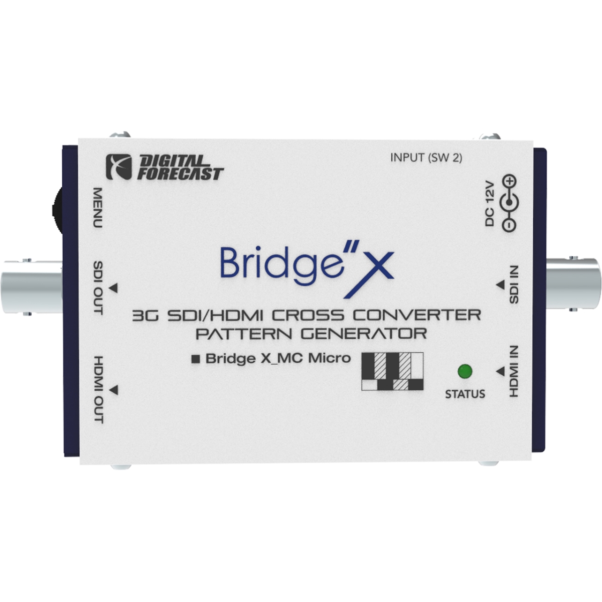 DF-X-MC-MICRO Digital Forecast Bridge X-MC 3G-SDI HDMI Cross Up Down Scaler & Frame Rate Converter & Test Pattern Generator