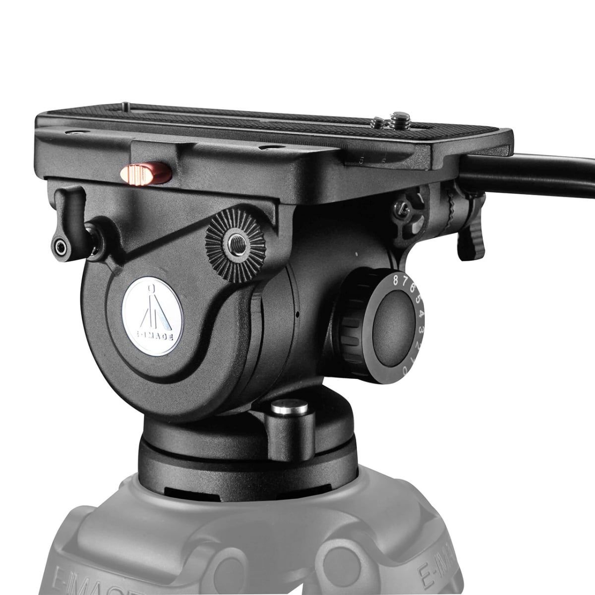 IKAN-GH20 100 mm Pro Fluid Video Head - 44 lbs Max Payload Capacity - Adjustable Counterbalance
