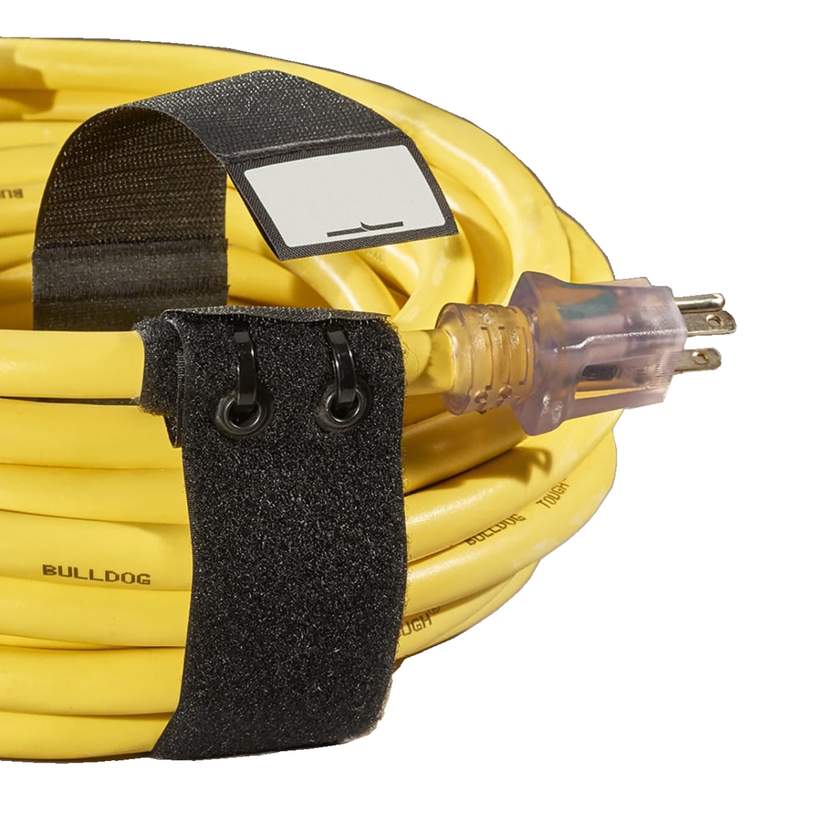 RIP-E-30-050-BK 2 x 30 in. Cable Wrap - Black - Pack of 50