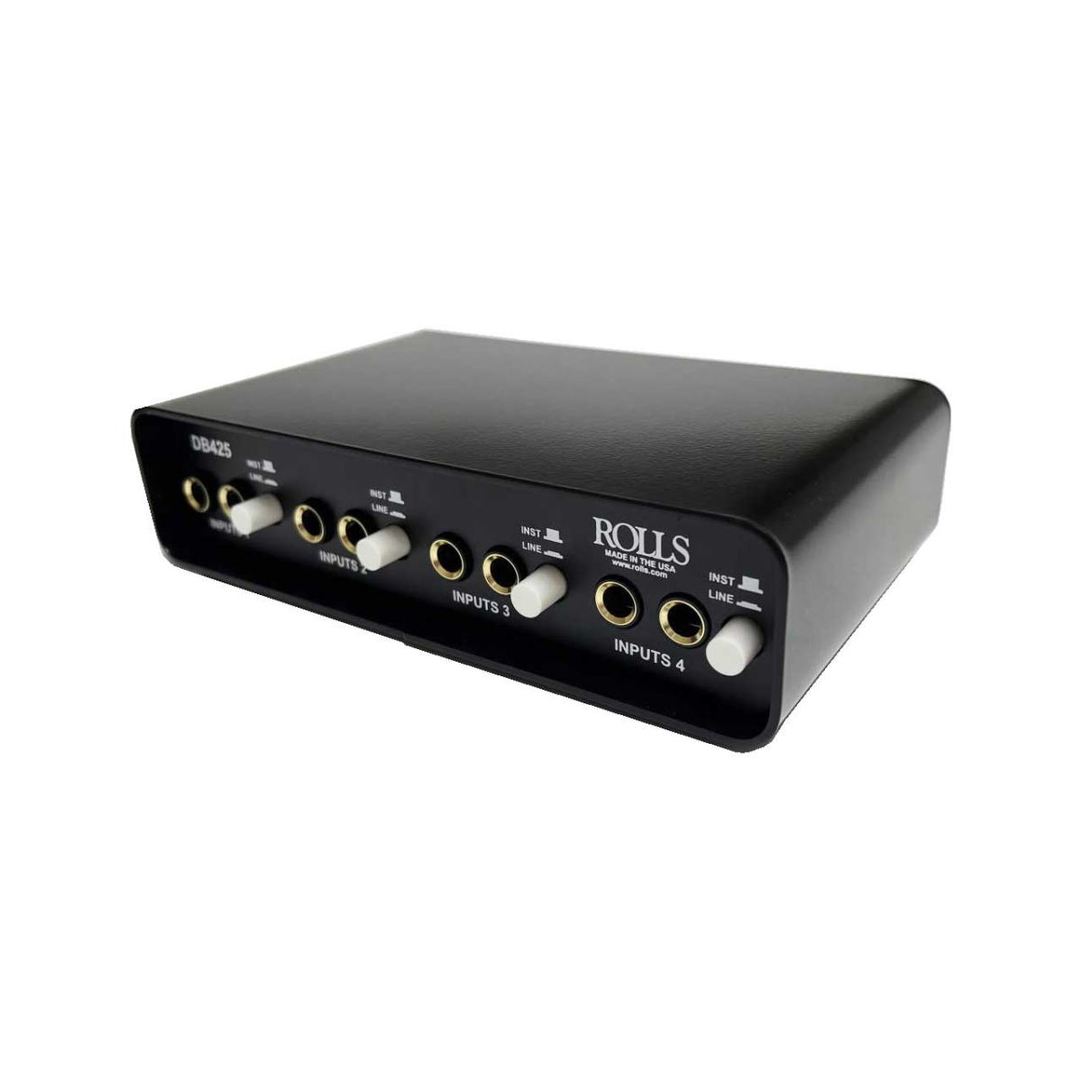 RLS-DB425 4 Channel Audio Direct Interface with Balanced XLR Outputs - 35kHz-20kHz