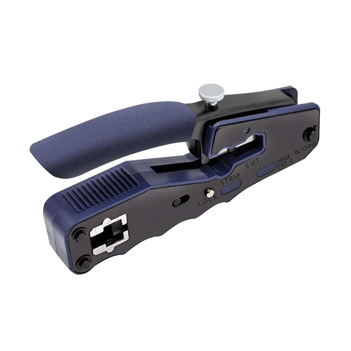 Tripp Lite TRL-T100-PT1 Crimping Tool with Cable Stripper for Pass-Through RJ45 Plugs