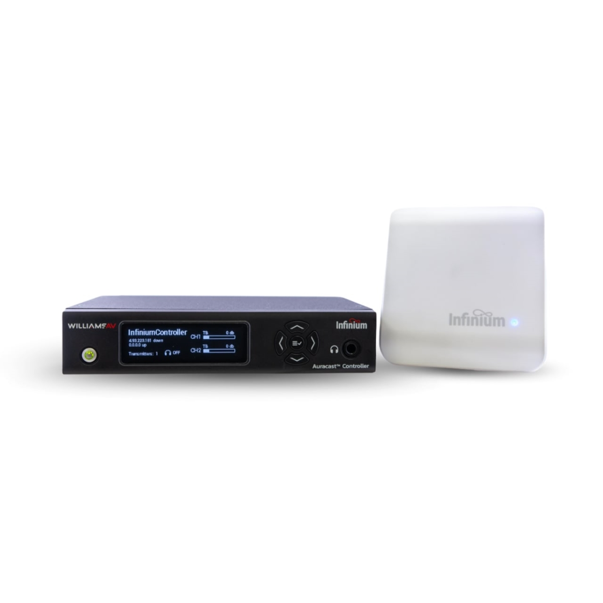 WLS-BA-CT1-00 BA CT1 Infinium Assistive Listening Dante Controller & Transmitter Package with 10 ft. Ethernet Cable