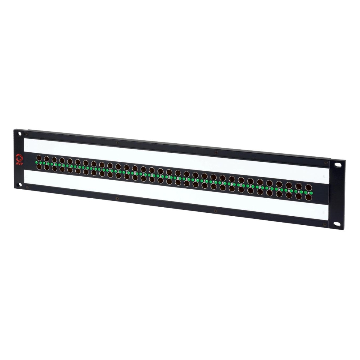 AV-G232E2-AW8KBZ Midsize 2RU Mini-WECO 12G Video Patch Panel - 2x32 - Non-Normaled & Non-Terminated