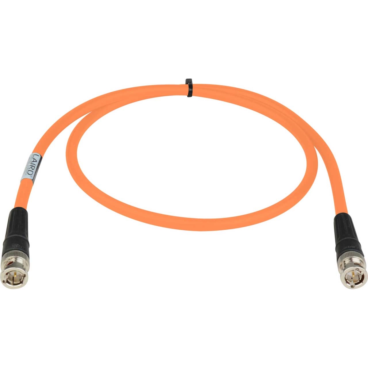 4694R-B-B-OE-025 RG6 12G-SDI & 4K UHD Single Link BNC Cable - Orange