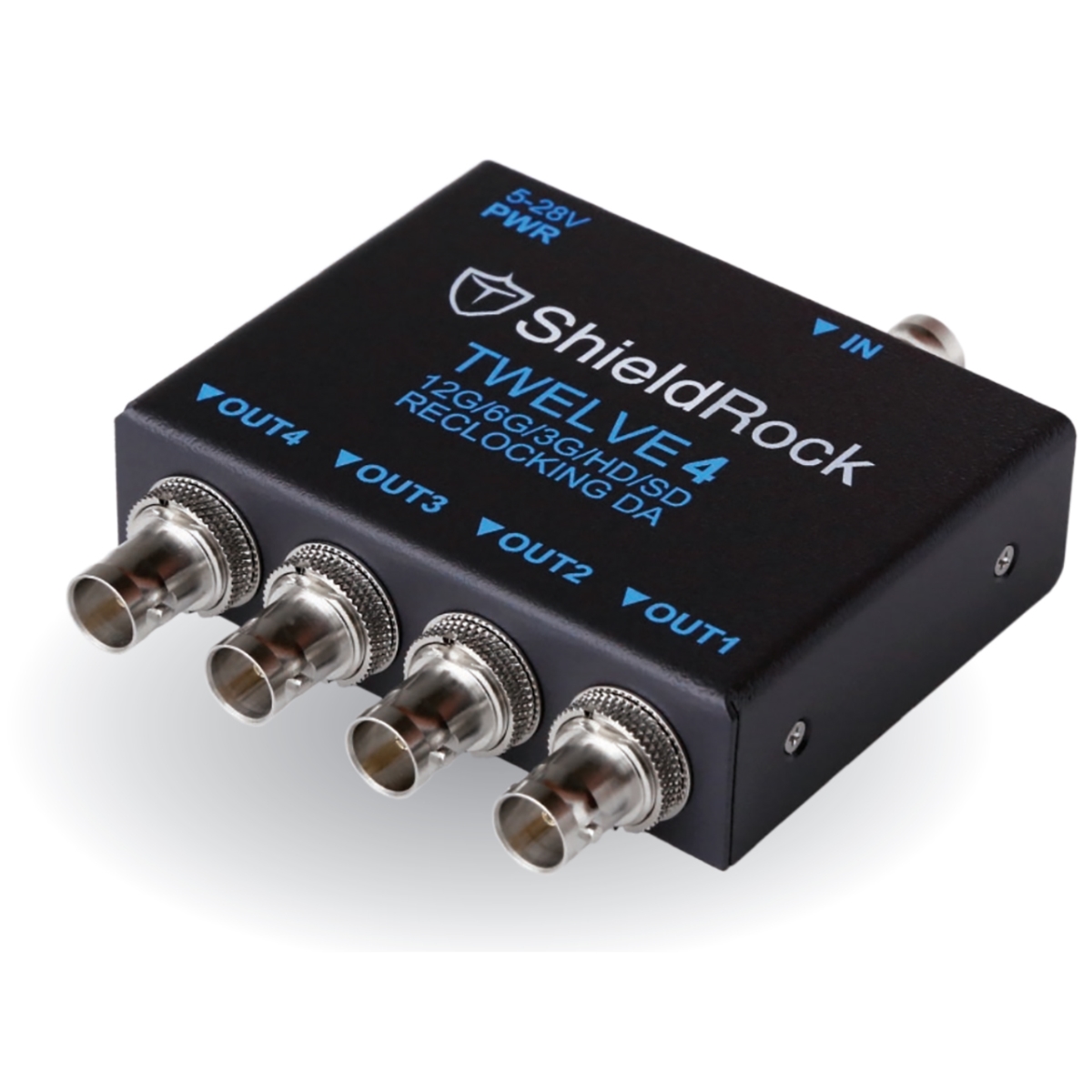 SRK-TWELVE4 12G-SDI 4x Reclocking Distribution Amplifier