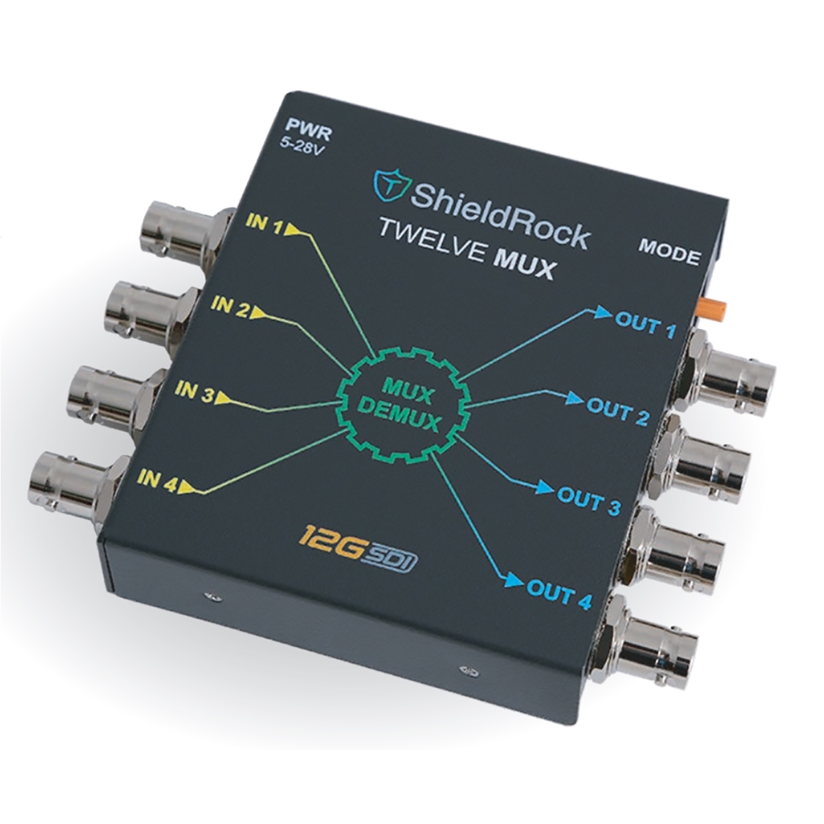 SRK-TWELVEMUX 12G-SDI 4K UHD Mux & DeMux Converter with SMPTE Support