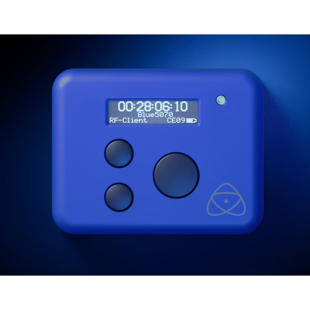ATO-ATOMSYBL01US Ultrasync Blue Wireless Bluetooth Timecode Sync with OLED Display for Ninjas - Shoguns & Much More