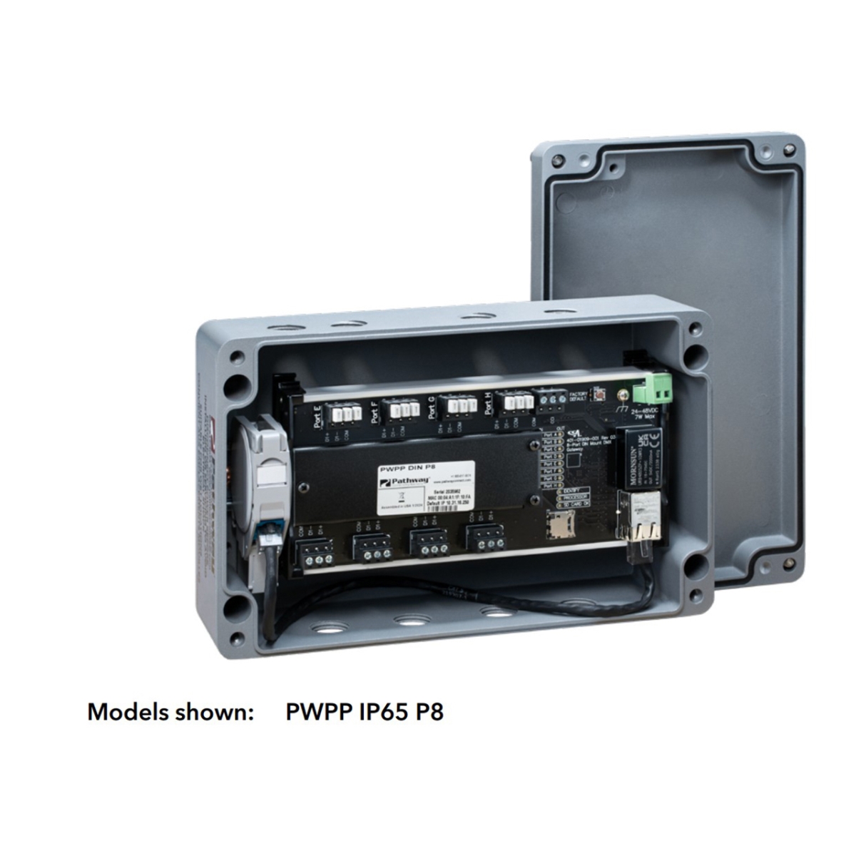 CTYTH-PWPPIP65P2 2-Port IP65 DMX & RDM Ethernet Gateway