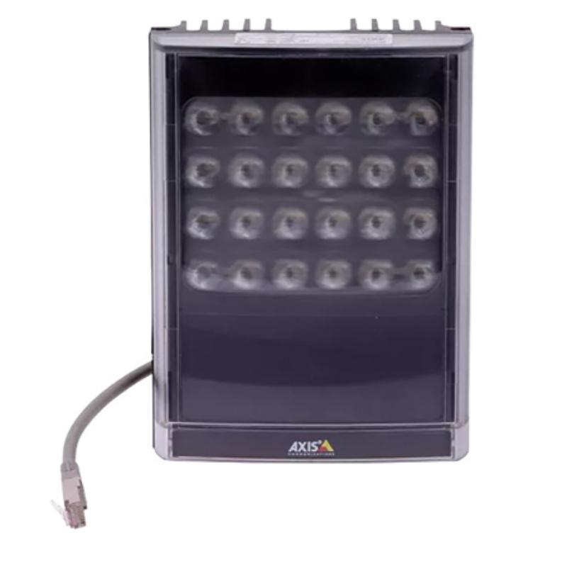 AXIS-01213-001 PoE IR-LED Illuminator - White Light - Impact Resistant - Polycarb Aluminum - TAA Compliant