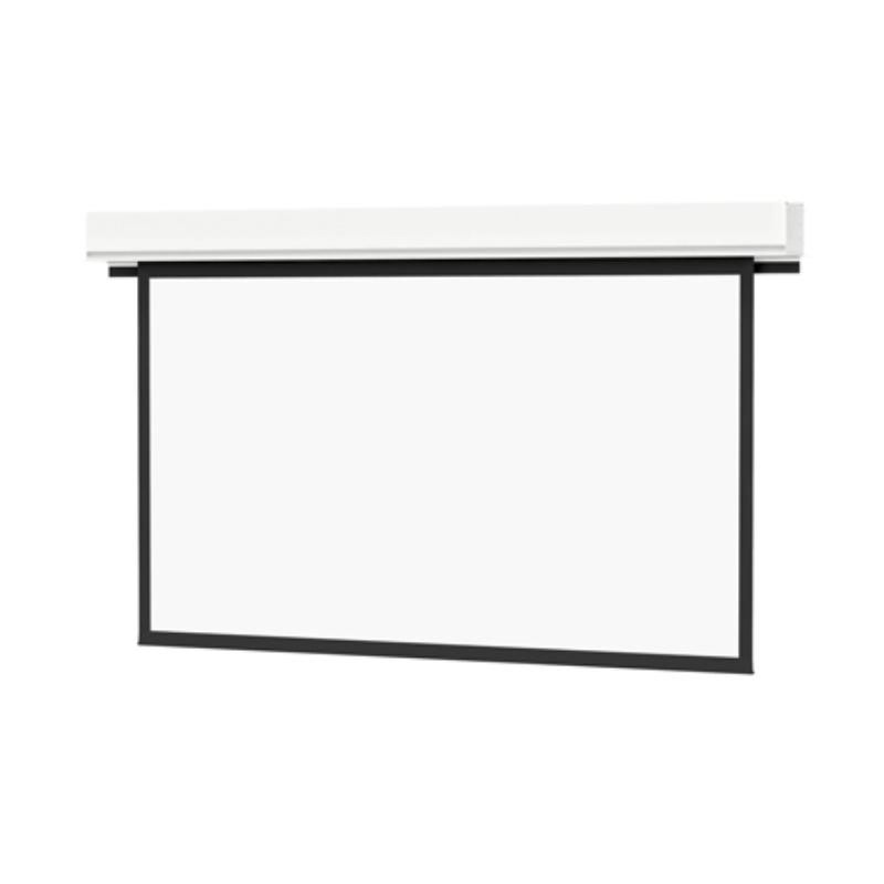 Da-Lite Screen DL-34594 Tensioned Advantage Series Ceiling Recessed Electric Screen with Da-Mat - 72.5 x 116 in.