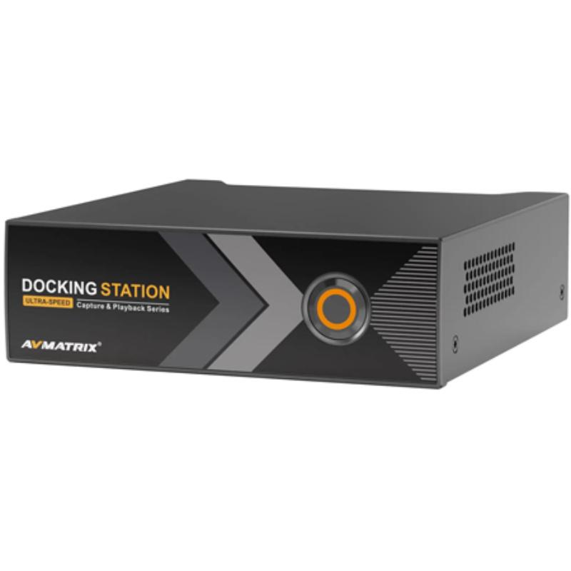 AVMX-TB-P30 Thunderbolt Box Series 3-Channel 3G-SDI & HDMI Docking Station with 40Gbps Ultra-Speed Playback