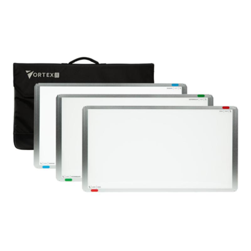 CRM-V-8-LENS-KIT Lens Kit for Vortex8 LED Light Panel with Narrow Intermediate & Wide Lens with Carry Bag