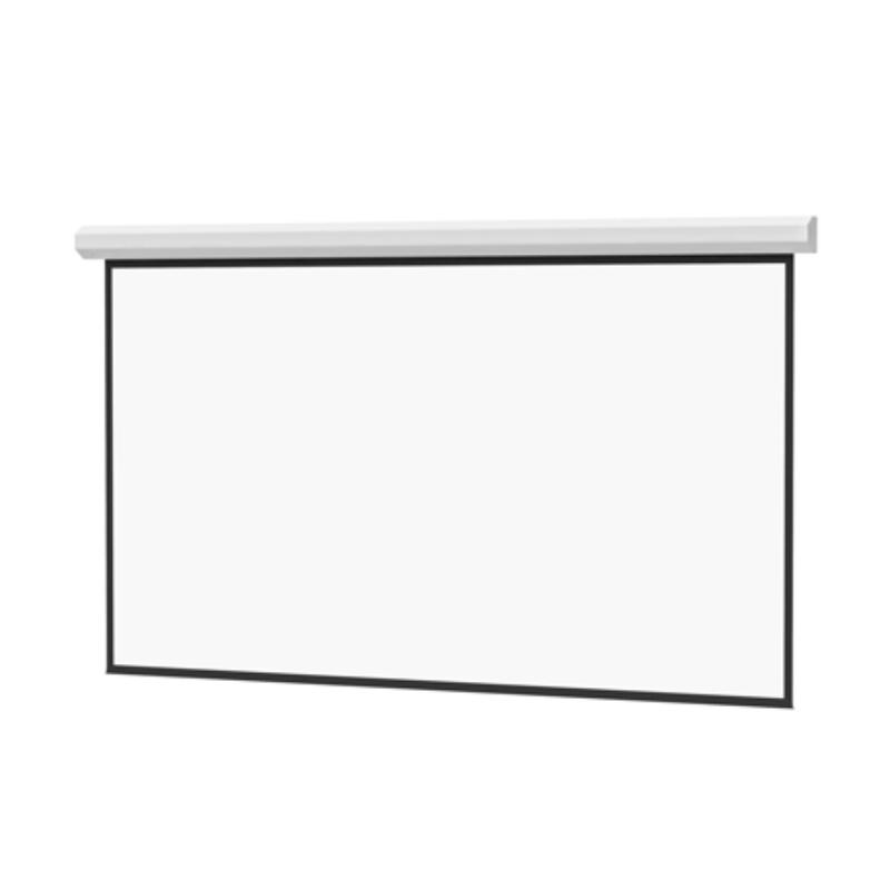 Da-Lite Screen DL-70283L Cosmopolitan Ceiling & Wall Mounted Electric Screen - 117.5 x 188 in. - Matte White