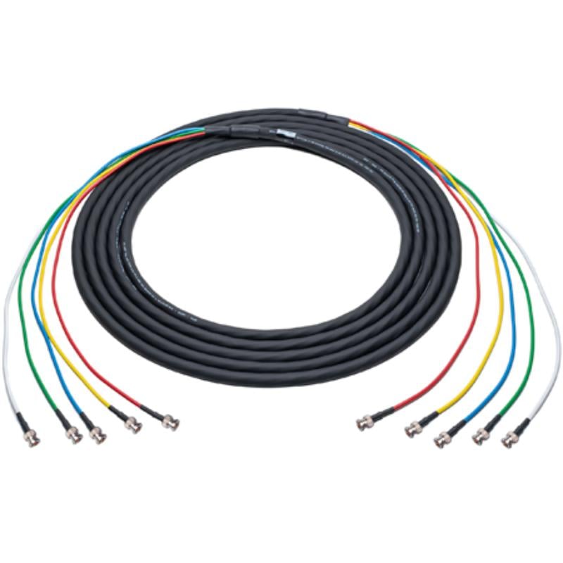 BNC-5SNK-003 3G & HD-SDI 5-Channel Thin Profile BNC Video Snake Cable - 3 ft.