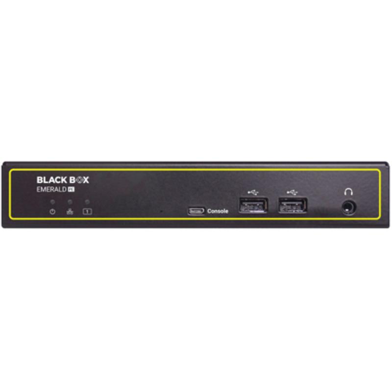 Black Box BBX-EMD2000PEDPR Emerald PE KVM-over-IP Receiver - Single Monitor, DisplayPort Video & SFP Support