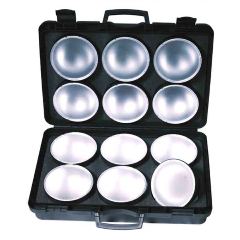 CRM-X-OPT-50-X2 50 deg Intensifier Optics with Hardcase for SpaceX Color LED Light - Set of 12