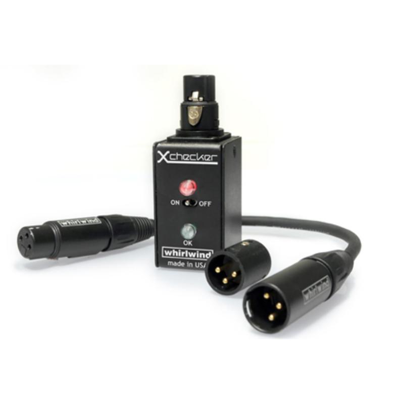 WW-XCHECKER Portable Cable Tester - XLR 2 Piece Design with Satellite Termination Module